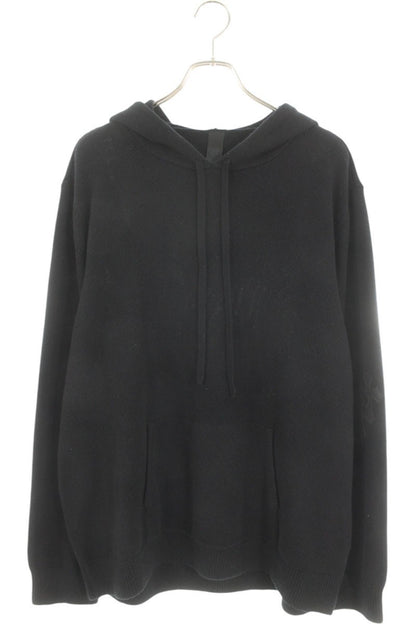 Chrome Hearts Leather Cross Patch Cashmere Knit Size XL