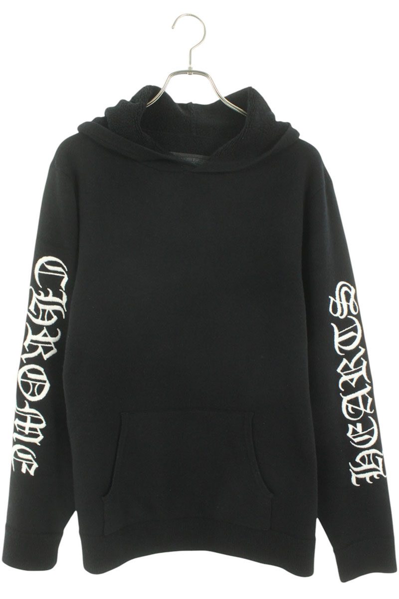 Chrome Hearts U LIFE SENTENCE Cashmere Hoodie Black Size L