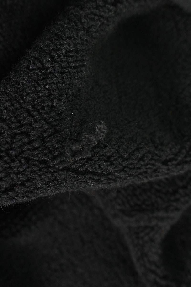 Chrome Hearts U LIFE SENTENCE Cashmere Hoodie Black Size L