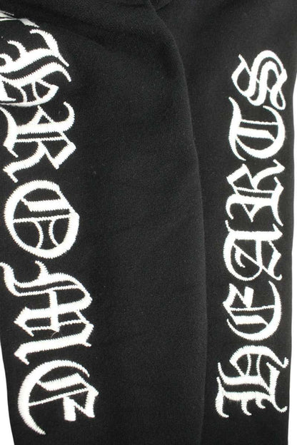 Chrome Hearts U LIFE SENTENCE Cashmere Hoodie Black Size L