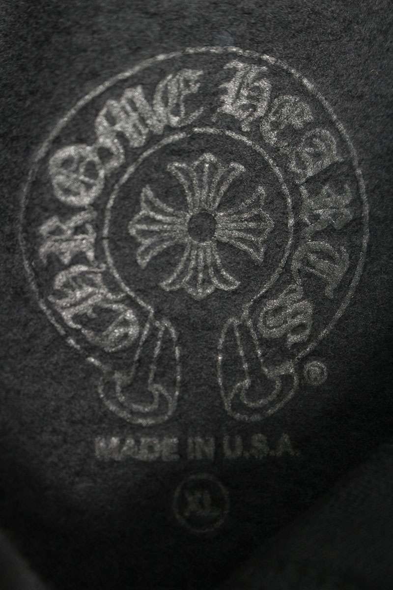 Chrome Hearts SWTSHRT HD PLVR Logo Print Pullover Hoodie Black Size XL