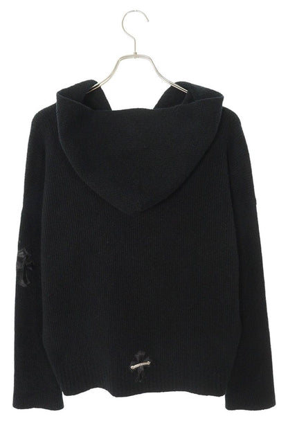 Chrome Hearts Calf Hair Cross Hoodie Multi Size XSM/SML