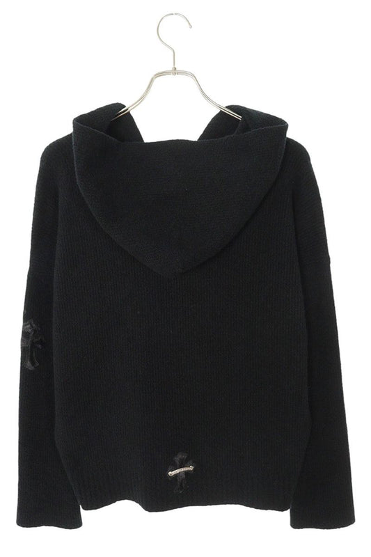Chrome Hearts Calf Hair Cross Hoodie Multi Size XSM/SML