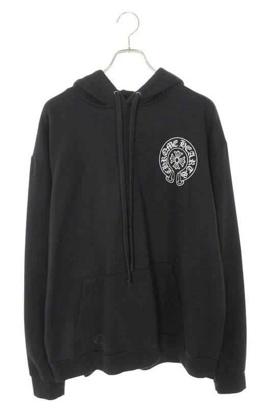 Chrome Hearts SWTSHRT PLVR LTD Back Horseshoe Hoodie Size L
