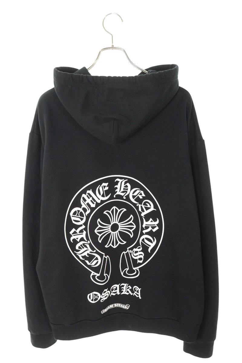 Chrome Hearts SWTSHRT PLVR LTD Back Horseshoe Hoodie Size L