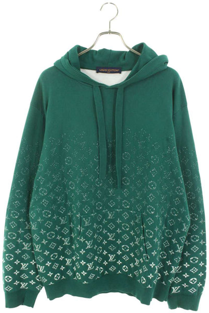 LOUISVUITTON 23AW Monogram Gradient Knit Hoodie Size XXL