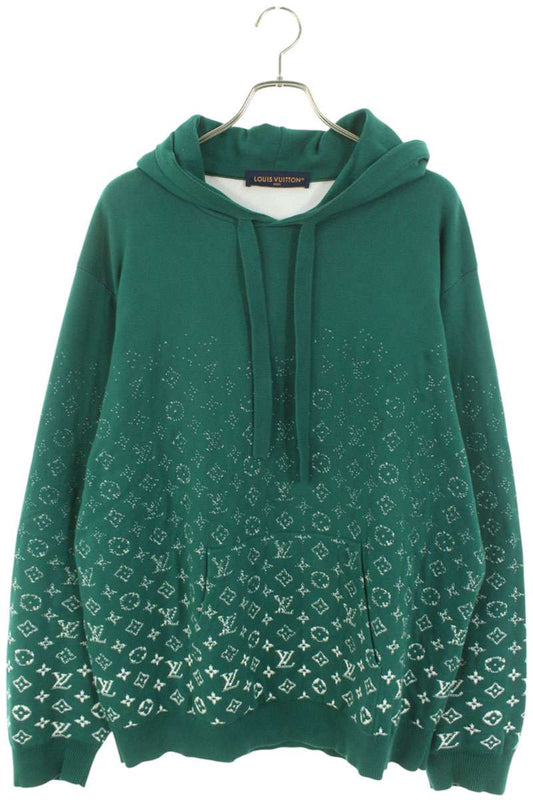LOUISVUITTON 23AW Monogram Gradient Knit Hoodie Size XXL