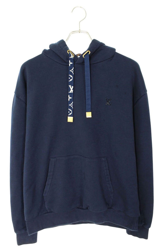 LOUISVUITTON 25SS Monogram Cotton Hoodie Navy Size L