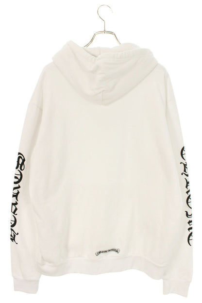 Chrome Hearts SWTSHRT PLVR Logo Print Pullover Hoodie White Size M