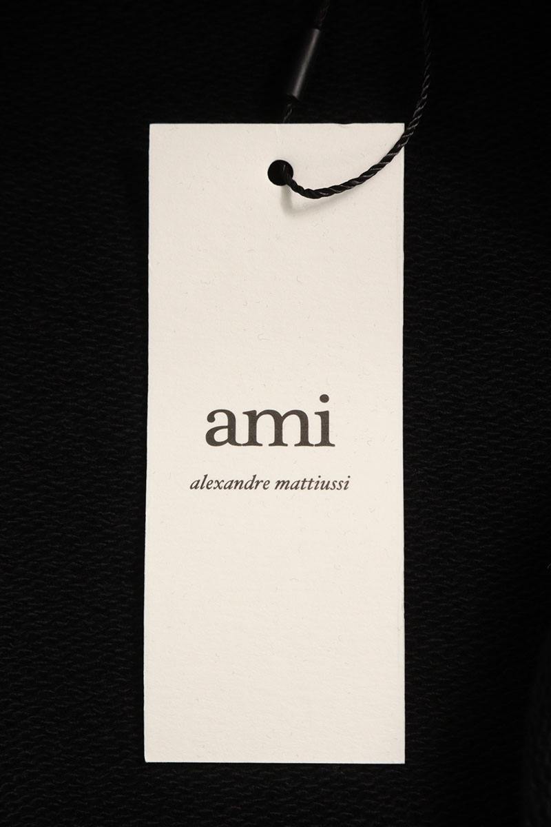 AMI 25AW Embroidered Hoodie Black Size S