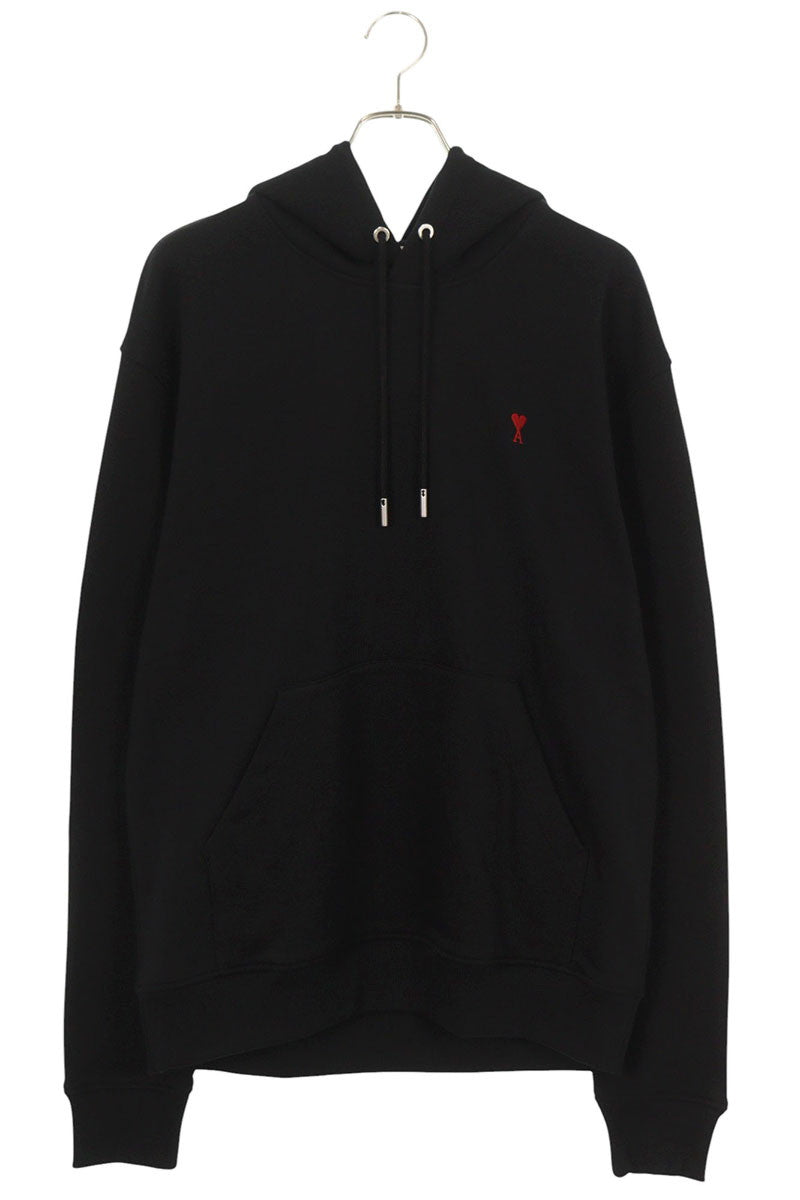 AMI 25AW Embroidered Hoodie Black Size L