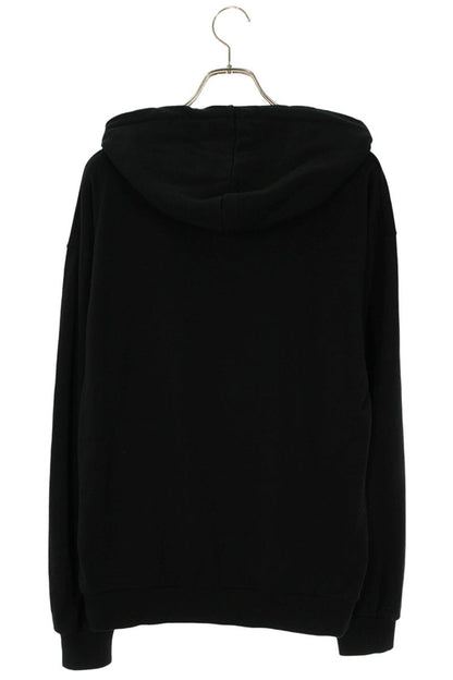 CELINE Rhinestone Logo Pullover Hoodie Black Multi Size M