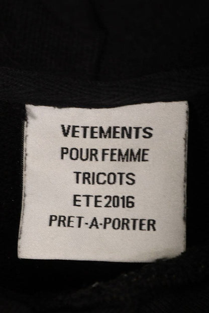 VETEMENTS Oversized Movie Photo Hoodie Black Size S
