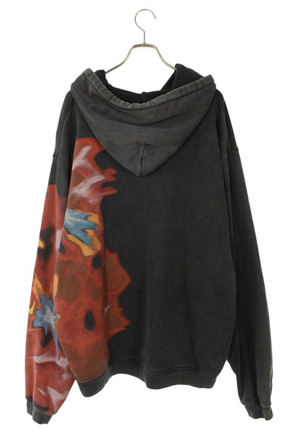 Ambush Design Graphic Hoodie Gray Size XL