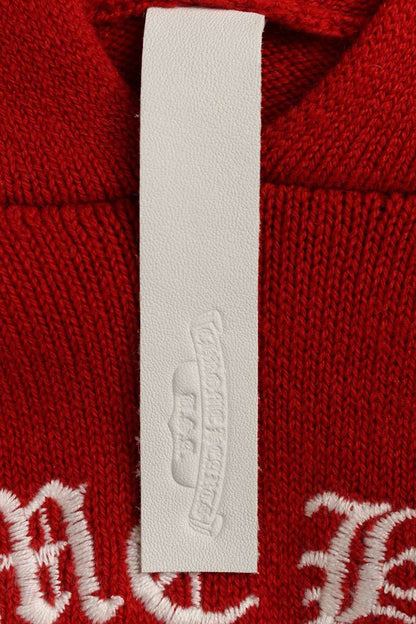 Chrome Hearts SAILIN ON HD PLVR CHSMR Cem Cross Red Size XL
