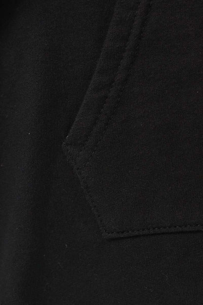 Chrome Hearts BELLA Embroidery Leather Hoodie Black Size XS