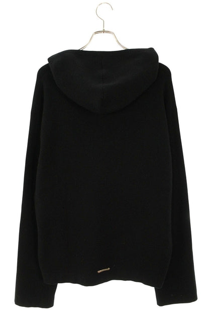 Chrome Hearts Black Cashmere Vine Dagger Knit Hoodie Size L