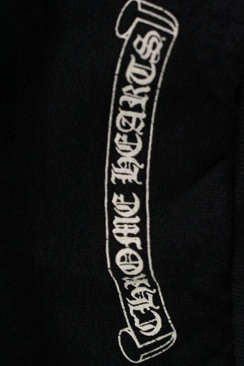 Chrome Hearts MONKPUNK HD PLVR PURPLEHAUS Logo Print Pullover Hoodie Size XXXL
