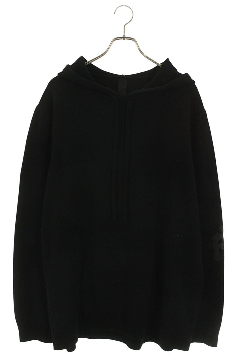 Chrome Hearts WAITING ROOM Cross Patch Cashmere Size XXL