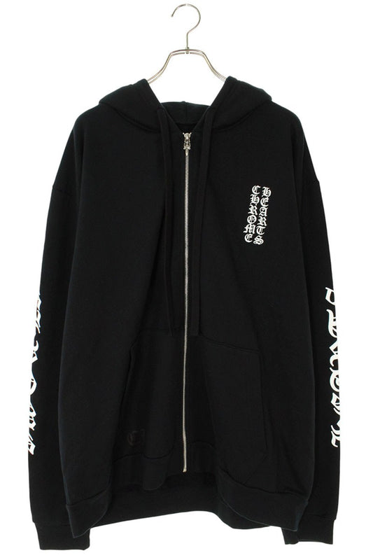 Chrome Hearts SWTSHRT HD ZIP Arm Logo Print Hoodie Size XL