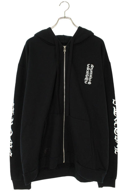 Chrome Hearts SWTSHRT HD ZIP Arm Logo Print Hoodie Size XL