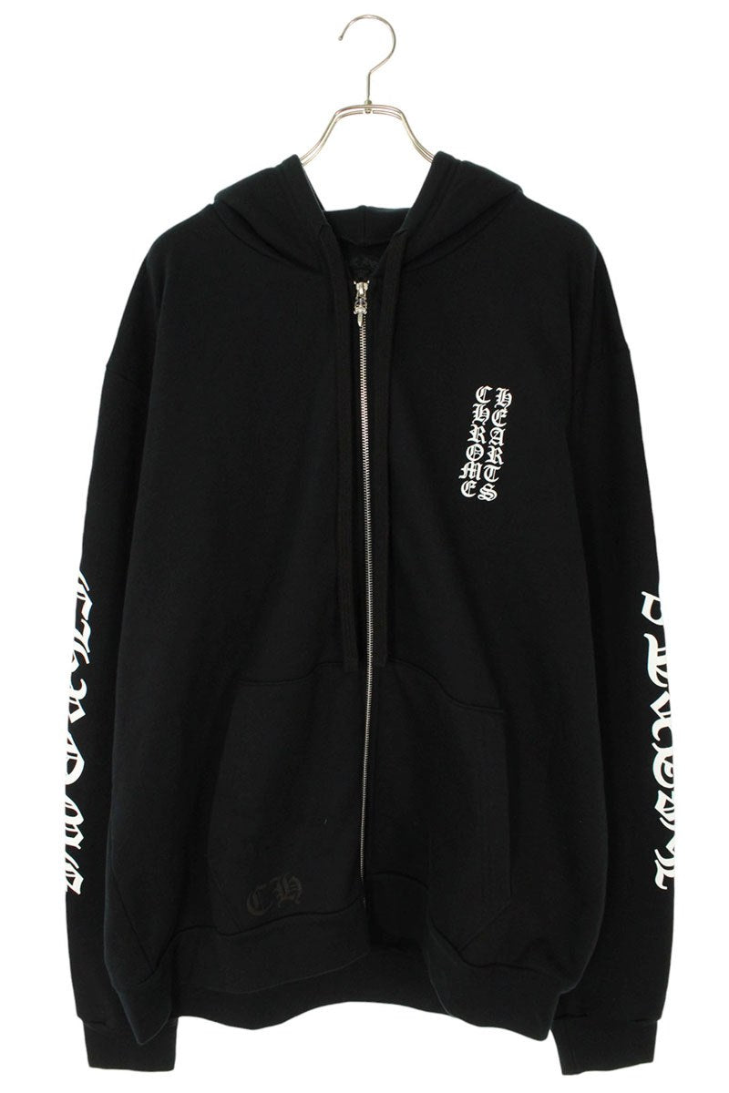Chrome Hearts SWTSHRT HD ZIP Arm Logo Print Multi Size XL