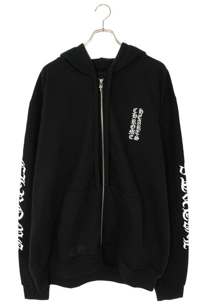 Chrome Hearts SWTSHRT HD ZIP Arm Logo Print Multi Size XL