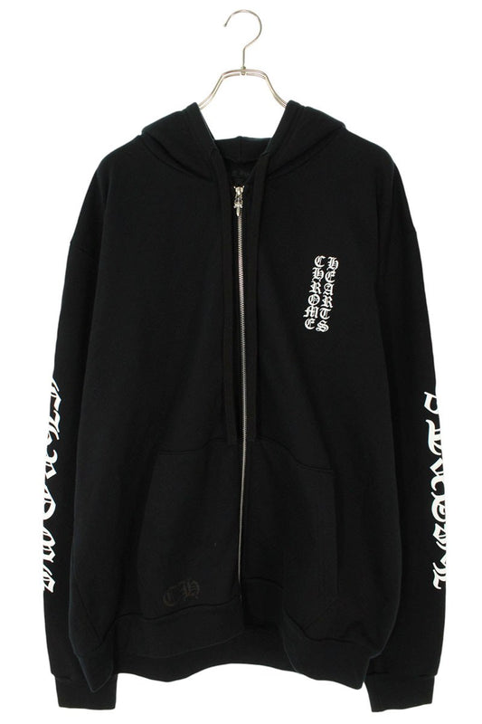 Chrome Hearts SWTSHRT HD ZIP Arm Logo Print Multi Size XL