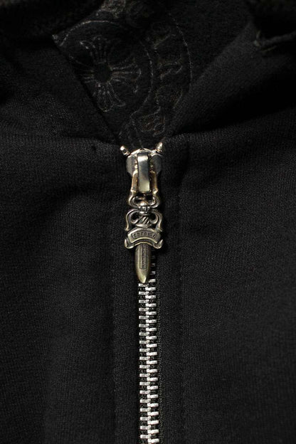 Chrome Hearts SWTSHRT HD ZIP Arm Logo Print Multi Size XL