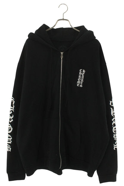 Chrome Hearts SWTSHRT HD ZIP Arm Logo Print Hoodie Size XXL