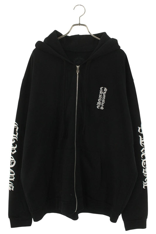 Chrome Hearts SWTSHRT HD ZIP Arm Logo Print Hoodie Size XXL
