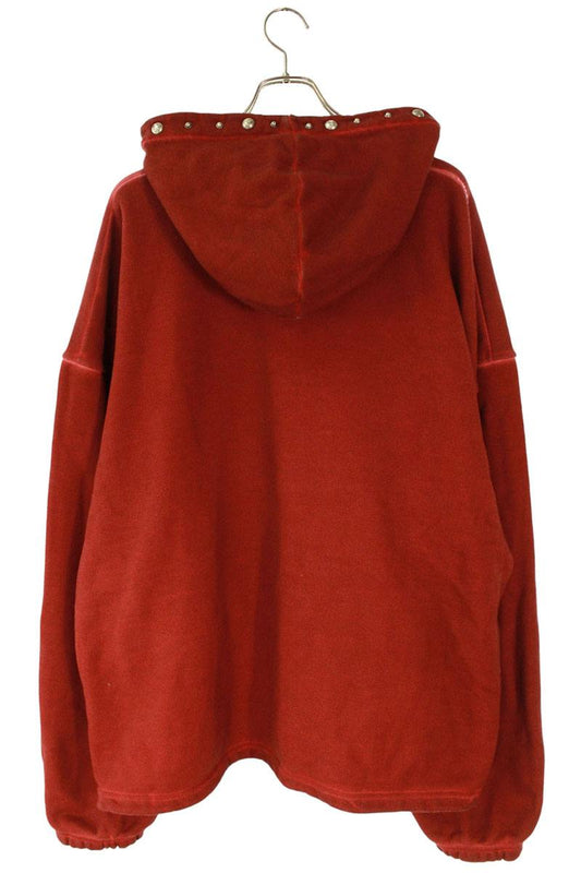 THUG CLUB Peace Stud Hoodie Red Size XL
