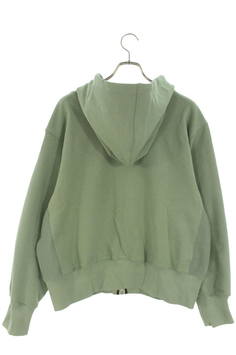 FFF POSTAL SERVICE 25AW Reverse RH Zip Hoodie Green Size L