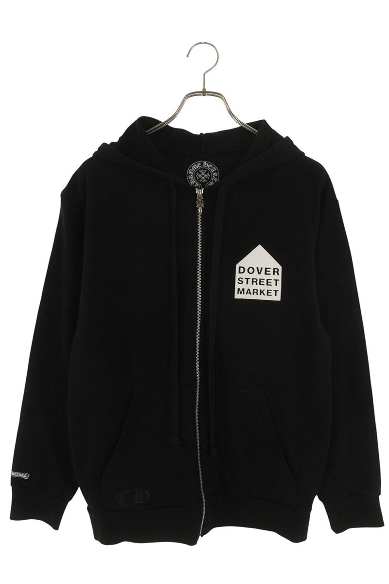 Chrome Hearts SWTSHRT HD ZIP LTD DSMG Logo Zip Hoodie Size L