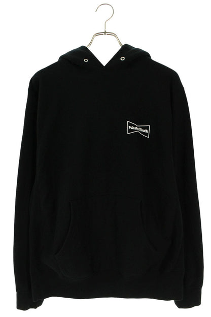 WASTED YOUTH Cotton Pullover Hoodie Black Size L
