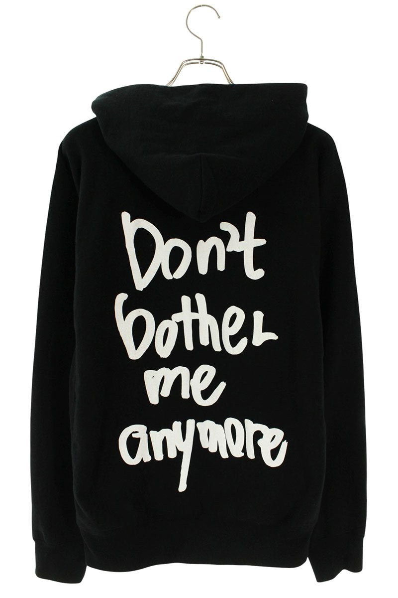WASTED YOUTH Cotton Pullover Hoodie Black Size L