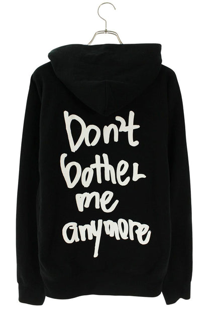 WASTED YOUTH Cotton Pullover Hoodie Black Size L