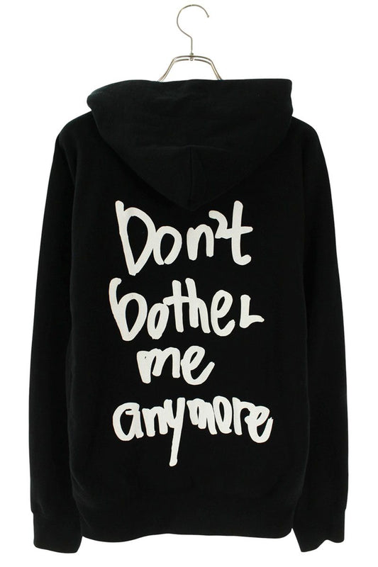 WASTED YOUTH Cotton Pullover Hoodie Black Size L