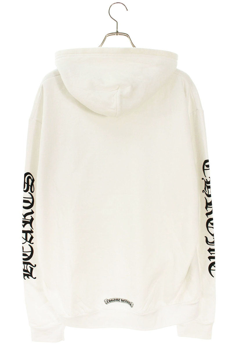 Chrome Hearts SWTSHRT HD ZIP Sleeve Logo Print Hoodie Size L