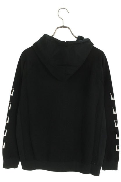 SEQUEL 24SS WEEKEND Logo Print Zip Hoodie Black Size S