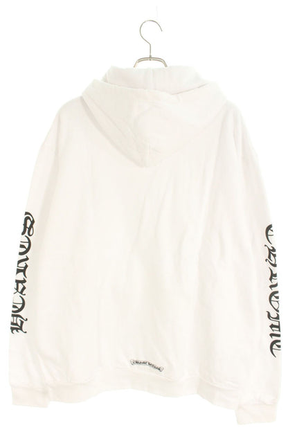 Chrome Hearts SWTSHRT PLVR Horseshoe Print Pullover Hoodie White Size XL