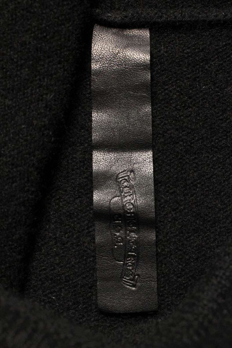 Chrome Hearts Y NOT Cross Patch Cashmere Hoodie Size L