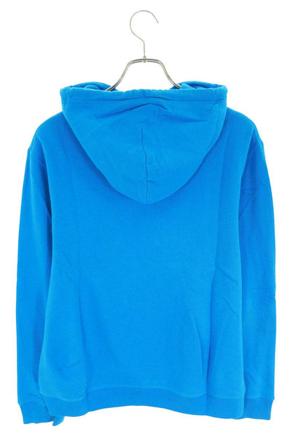 Loewe Embroidered Pullover Hoodie Blue Size S