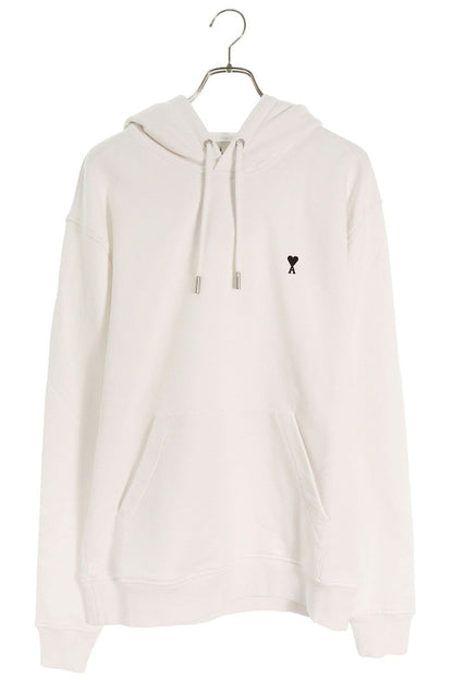 AMI Embroidered Hoodie White Size XL