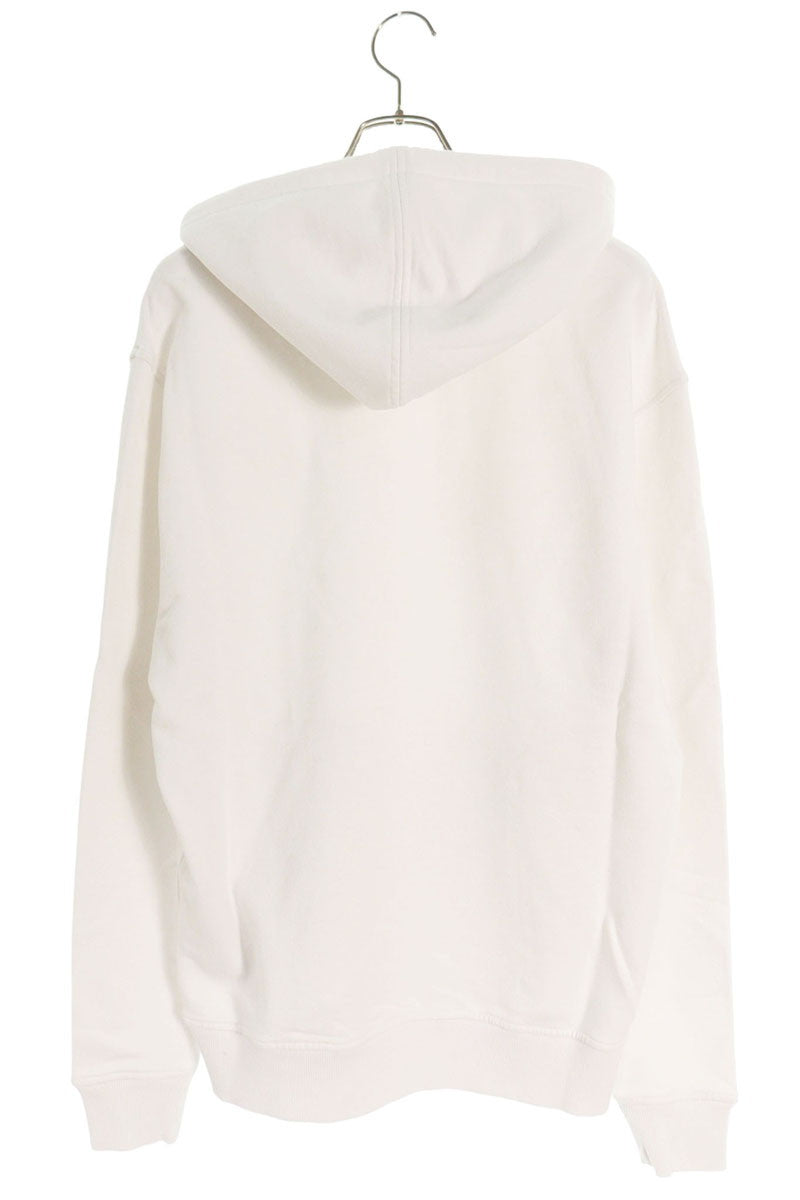AMI Embroidered Hoodie White Size XL