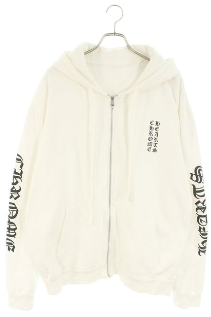 Chrome Hearts SWTSHRT HD ZIP Sleeve Logo Print Size XL