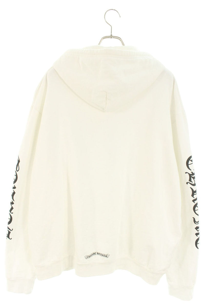 Chrome Hearts SWTSHRT HD ZIP Sleeve Logo Print Size XL