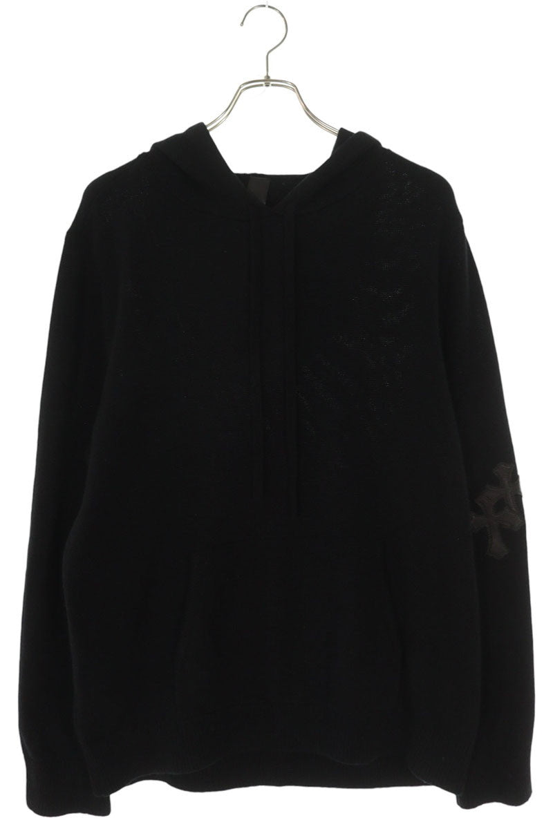 Chrome Hearts WAITING ROOM Cross Patch Cashmere Size M