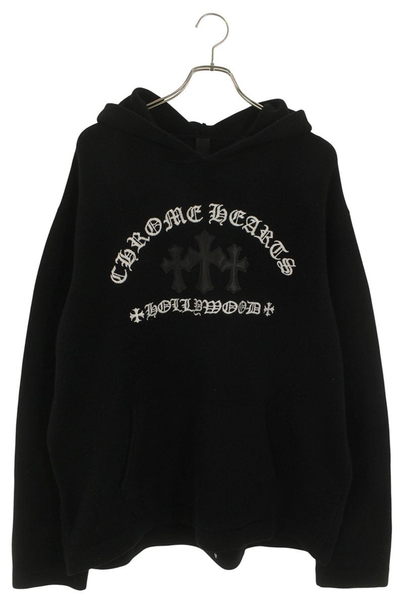 Chrome Hearts SAILIN ON HD PLVR CHSMR Cem Black Size XL