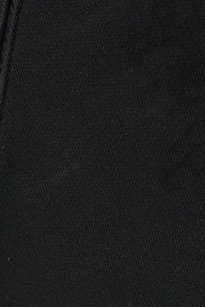 LOEWE Logo Patch Panel Puzzle Pullover Hoodie Black Size L